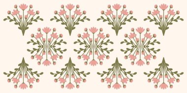 Kusursuz suluboya kapaklar, notlar, yumuşak arkaplan renkleri için eşsiz çiçek desenli arka plan. Suluboya sanat eseri. Çiçek sapı. Renkli çiçek.