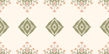 Kusursuz suluboya kapaklar, notlar, yumuşak arkaplan renkleri için eşsiz çiçek desenli arka plan. Suluboya sanat eseri. Çiçek sapı. Renkli çiçek.