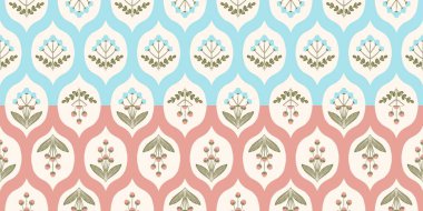 Kusursuz suluboya kapaklar, notlar, yumuşak arkaplan renkleri için eşsiz çiçek desenli arka plan. Suluboya sanat eseri. Çiçek sapı. Renkli çiçek.