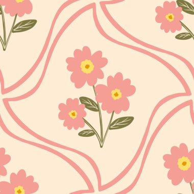 Kusursuz suluboya kapaklar, notlar, yumuşak arkaplan renkleri için eşsiz çiçek desenli arka plan. Suluboya sanat eseri. Çiçek sapı. Renkli çiçek.