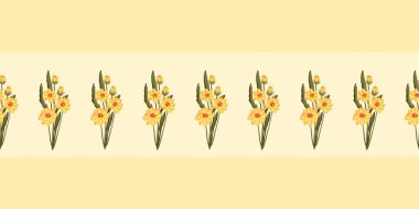 Kusursuz suluboya kapaklar, notlar, yumuşak arkaplan renkleri için eşsiz çiçek desenli arka plan. Suluboya sanat eseri. Çiçek sapı. Renkli çiçek