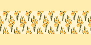 Kusursuz suluboya kapaklar, notlar, yumuşak arkaplan renkleri için eşsiz çiçek desenli arka plan. Suluboya sanat eseri. Çiçek sapı. Renkli çiçek