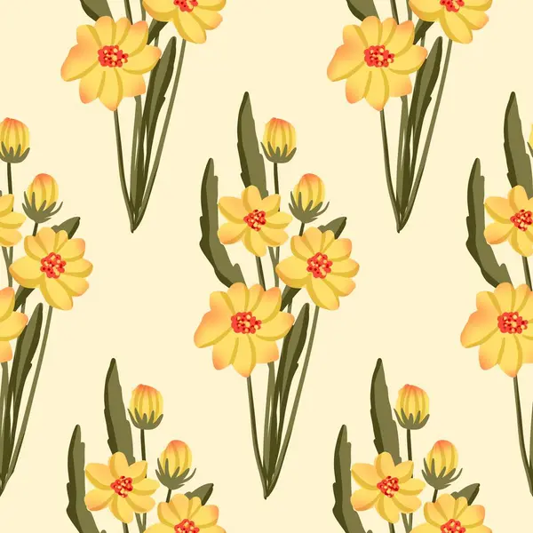 Kusursuz suluboya kapaklar, notlar, yumuşak arkaplan renkleri için eşsiz çiçek desenli arka plan. Suluboya sanat eseri. Çiçek sapı. Renkli çiçek