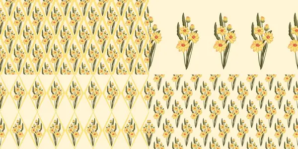 Kusursuz suluboya kapaklar, notlar, yumuşak arkaplan renkleri için eşsiz çiçek desenli arka plan. Suluboya sanat eseri. Çiçek sapı. Renkli çiçek