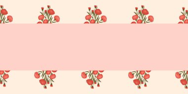 Kusursuz suluboya kapaklar, notlar, yumuşak arkaplan renkleri için eşsiz çiçek desenli arka plan. Suluboya sanat eseri. Çiçek sapı. Renkli çiçek