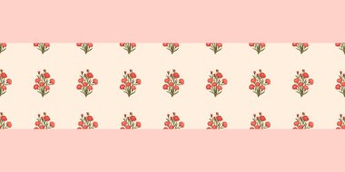 Kusursuz suluboya kapaklar, notlar, yumuşak arkaplan renkleri için eşsiz çiçek desenli arka plan. Suluboya sanat eseri. Çiçek sapı. Renkli çiçek