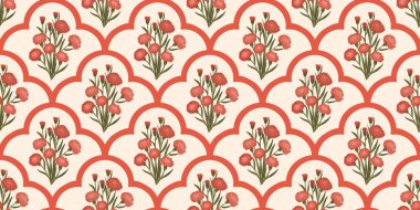 Kusursuz suluboya kapaklar, notlar, yumuşak arkaplan renkleri için eşsiz çiçek desenli arka plan. Suluboya sanat eseri. Çiçek sapı. Renkli çiçek