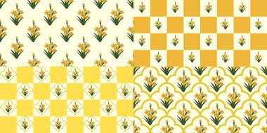 Kusursuz suluboya kapaklar, notlar, yumuşak arkaplan renkleri için eşsiz çiçek desenli arka plan. Suluboya sanat eseri. Çiçek sapı. Renkli çiçek