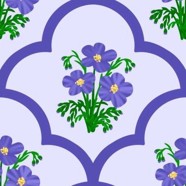 Kusursuz suluboya kapaklar, notlar, yumuşak arkaplan renkleri için eşsiz çiçek desenli arka plan. Suluboya sanat eseri. Çiçek sapı. Renkli çiçek