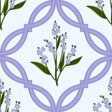 Kusursuz suluboya kapaklar, notlar, yumuşak arkaplan renkleri için eşsiz çiçek desenli arka plan. Suluboya sanat eseri. Çiçek sapı. Renkli çiçek