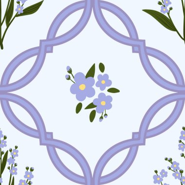 Kusursuz suluboya kapaklar, notlar, yumuşak arkaplan renkleri için eşsiz çiçek desenli arka plan. Suluboya sanat eseri. Çiçek sapı. Renkli çiçek