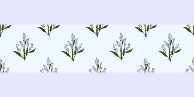 Kusursuz suluboya kapaklar, notlar, yumuşak arkaplan renkleri için eşsiz çiçek desenli arka plan. Suluboya sanat eseri. Çiçek sapı. Renkli çiçek