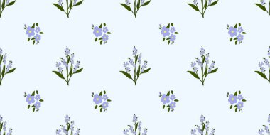 Kusursuz suluboya kapaklar, notlar, yumuşak arkaplan renkleri için eşsiz çiçek desenli arka plan. Suluboya sanat eseri. Çiçek sapı. Renkli çiçek