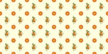 Kusursuz suluboya kapaklar, notlar, yumuşak arkaplan renkleri için eşsiz çiçek desenli arka plan. Suluboya sanat eseri. Çiçek sapı. Renkli çiçek