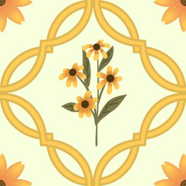 Kusursuz suluboya kapaklar, notlar, yumuşak arkaplan renkleri için eşsiz çiçek desenli arka plan. Suluboya sanat eseri. Çiçek sapı. Renkli çiçek