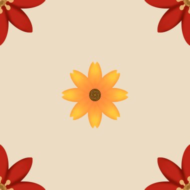 Kusursuz suluboya kapaklar, notlar, yumuşak arkaplan renkleri için eşsiz çiçek desenli arka plan. Suluboya sanat eseri. Çiçek sapı. Renkli çiçek