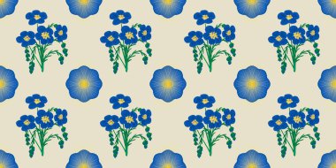 Kusursuz suluboya kapaklar, notlar, yumuşak arkaplan renkleri için eşsiz çiçek desenli arka plan. Suluboya sanat eseri. Çiçek sapı. Renkli çiçek