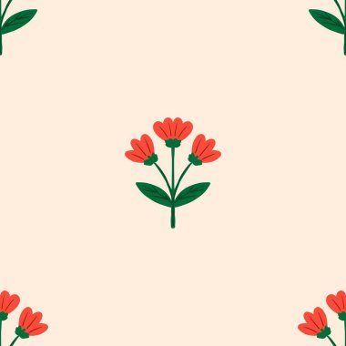 Kusursuz suluboya ve kapaklar, notlar ve afişler için eşsiz çiçek desenli arka plan. Yumuşak arkaplan rengi. Suluboya sanat eseri. Çiçek sapı. Renkli çiçek.