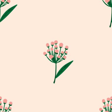 Kusursuz suluboya ve kapaklar, notlar ve afişler için eşsiz çiçek desenli arka plan. Yumuşak arkaplan rengi. Suluboya sanat eseri. Çiçek sapı. Renkli çiçek.