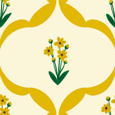 Kusursuz suluboya ve kapaklar, notlar ve afişler için eşsiz çiçek desenli arka plan. Yumuşak arkaplan rengi. Suluboya sanat eseri. Çiçek sapı. Renkli çiçek. 