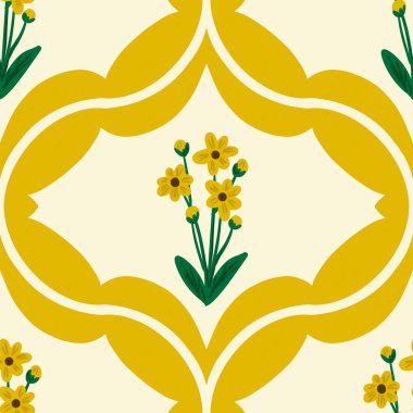 Kusursuz suluboya ve kapaklar, notlar ve afişler için eşsiz çiçek desenli arka plan. Yumuşak arkaplan rengi. Suluboya sanat eseri. Çiçek sapı. Renkli çiçek. 