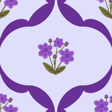 Kusursuz suluboya ve kapaklar, notlar ve afişler için eşsiz çiçek desenli arka plan. Yumuşak arkaplan rengi. Suluboya sanat eseri. Çiçek sapı. Renkli çiçek. 