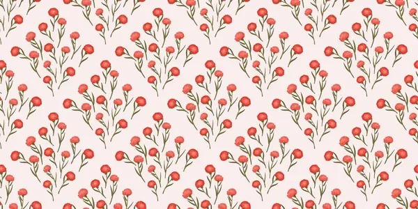 Kusursuz suluboya ve kapaklar, notlar ve afişler için eşsiz çiçek desenli arka plan. Yumuşak arkaplan rengi. Suluboya sanat eseri. Çiçek sapı. Renkli çiçek.