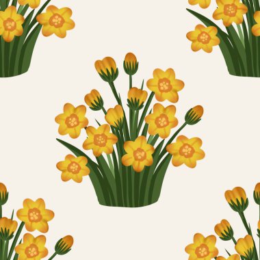 Kusursuz suluboya ve kapaklar, notlar ve afişler için eşsiz çiçek desenli arka plan. Yumuşak arkaplan rengi. Suluboya sanat eseri. Çiçek sapı. Renkli çiçek. 