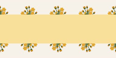 Kusursuz suluboya ve kapaklar, notlar ve afişler için eşsiz çiçek desenli arka plan. Yumuşak arkaplan rengi. Suluboya sanat eseri. Çiçek sapı. Renkli çiçek.