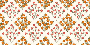 Kusursuz suluboya ve kapaklar, notlar ve afişler için eşsiz çiçek desenli arka plan. Yumuşak arkaplan rengi. Suluboya sanat eseri. Çiçek sapı. Renkli çiçek. 