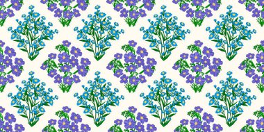 Kusursuz suluboya ve kapaklar, notlar ve afişler için eşsiz çiçek desenli arka plan. Yumuşak arkaplan rengi. Suluboya sanat eseri. Çiçek sapı. Renkli çiçek. 