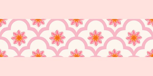 Бесшовный акварель и уникальный цветочный узор фона для обложек, заметок, баннеров. Мягкий цвет фона. Произведение акварельного искусства. Цветочный стебель. Цветок. 