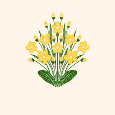 Kusursuz suluboya ve kapaklar, notlar ve afişler için eşsiz çiçek desenli arka plan. Yumuşak arkaplan rengi. Suluboya sanat eseri. Çiçek sapı. Renkli çiçek. 