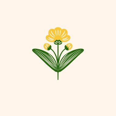 Kusursuz suluboya ve kapaklar, notlar ve afişler için eşsiz çiçek desenli arka plan. Yumuşak arkaplan rengi. Suluboya sanat eseri. Çiçek sapı. Renkli çiçek. 