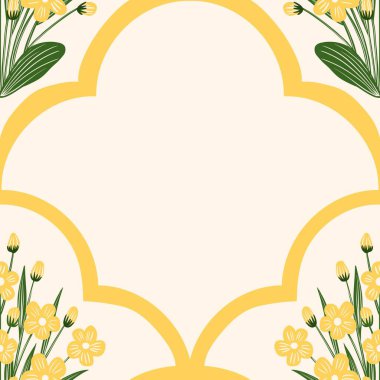 Kusursuz suluboya ve kapaklar, notlar ve afişler için eşsiz çiçek desenli arka plan. Yumuşak arkaplan rengi. Suluboya sanat eseri. Çiçek sapı. Renkli çiçek. 