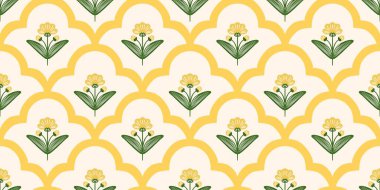 Kusursuz suluboya ve kapaklar, notlar ve afişler için eşsiz çiçek desenli arka plan. Yumuşak arkaplan rengi. Suluboya sanat eseri. Çiçek sapı. Renkli çiçek. 