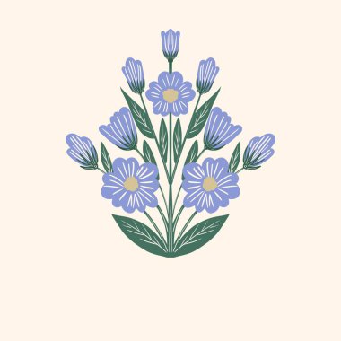 Kusursuz suluboya ve kapaklar, notlar ve afişler için eşsiz çiçek desenli arka plan. Yumuşak arkaplan rengi. Suluboya sanat eseri. Çiçek sapı. Renkli çiçek. 