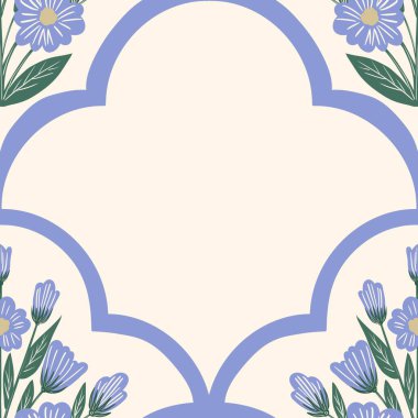 Kusursuz suluboya ve kapaklar, notlar ve afişler için eşsiz çiçek desenli arka plan. Yumuşak arkaplan rengi. Suluboya sanat eseri. Çiçek sapı. Renkli çiçek. 