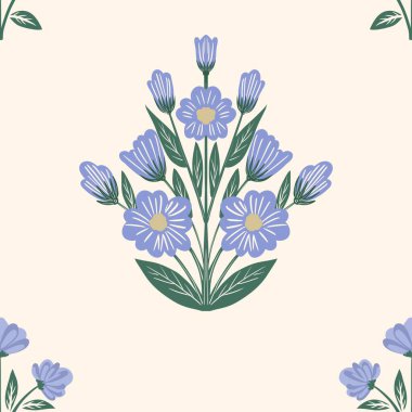 Kusursuz suluboya ve kapaklar, notlar ve afişler için eşsiz çiçek desenli arka plan. Yumuşak arkaplan rengi. Suluboya sanat eseri. Çiçek sapı. Renkli çiçek. 