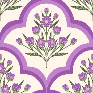 Kusursuz suluboya ve kapaklar, notlar ve afişler için eşsiz çiçek desenli arka plan. Yumuşak arkaplan rengi. Suluboya sanat eseri. Çiçek sapı. Renkli çiçek. 