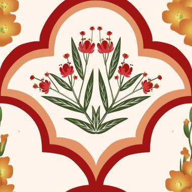 Kusursuz suluboya ve kapaklar, notlar ve afişler için eşsiz çiçek desenli arka plan. Yumuşak arkaplan rengi. Suluboya sanat eseri. Çiçek sapı. Renkli çiçek. 