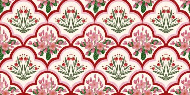 Kusursuz suluboya ve kapaklar, notlar ve afişler için eşsiz çiçek desenli arka plan. Yumuşak arkaplan rengi. Suluboya sanat eseri. Çiçek sapı. Renkli çiçek. 