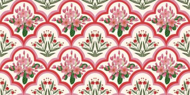 Kusursuz suluboya ve kapaklar, notlar ve afişler için eşsiz çiçek desenli arka plan. Yumuşak arkaplan rengi. Suluboya sanat eseri. Çiçek sapı. Renkli çiçek. 