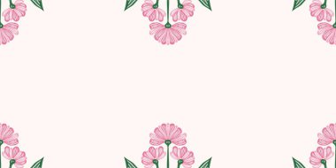 Kusursuz suluboya ve kapaklar, notlar ve afişler için eşsiz çiçek desenli arka plan. Yumuşak arkaplan rengi. Suluboya sanat eseri. Çiçek sapı. Renkli çiçek. 