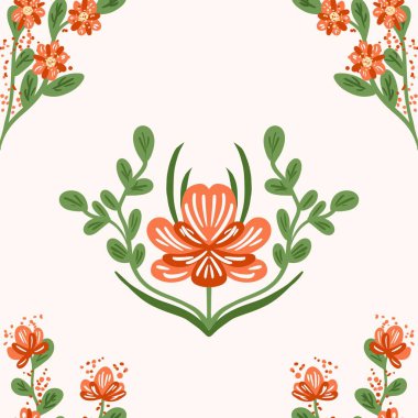 Kusursuz suluboya ve kapaklar, notlar ve afişler için eşsiz çiçek desenli arka plan. Yumuşak arkaplan rengi. Suluboya sanat eseri. Çiçek sapı. Renkli çiçek. Yaz Baharı.  