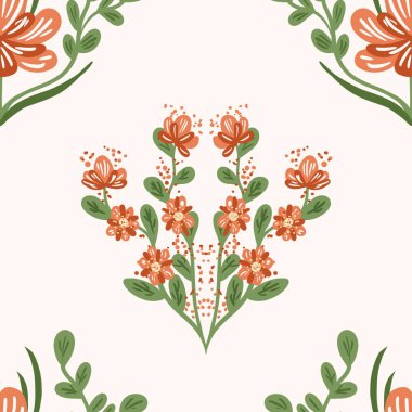 Kusursuz suluboya ve kapaklar, notlar ve afişler için eşsiz çiçek desenli arka plan. Yumuşak arkaplan rengi. Suluboya sanat eseri. Çiçek sapı. Renkli çiçek. Yaz Baharı.  