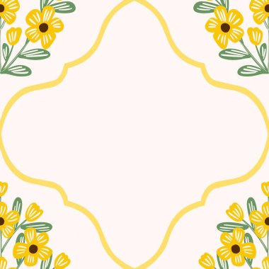 Kusursuz suluboya ve kapaklar, notlar ve afişler için eşsiz çiçek desenli arka plan. Yumuşak arkaplan rengi. Suluboya sanat eseri. Çiçek sapı. Renkli çiçek. Yaz Baharı.  