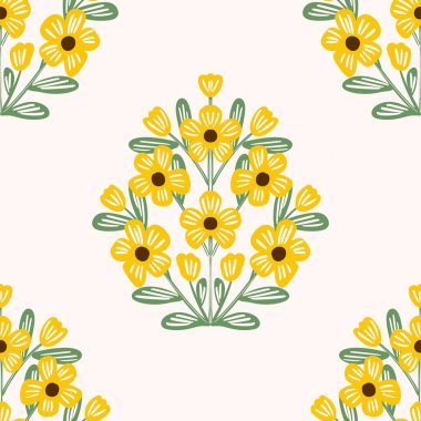 Kusursuz suluboya ve kapaklar, notlar ve afişler için eşsiz çiçek desenli arka plan. Yumuşak arkaplan rengi. Suluboya sanat eseri. Çiçek sapı. Renkli çiçek. Yaz Baharı.  