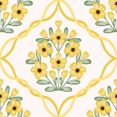 Kusursuz suluboya ve kapaklar, notlar ve afişler için eşsiz çiçek desenli arka plan. Yumuşak arkaplan rengi. Suluboya sanat eseri. Çiçek sapı. Renkli çiçek. Yaz Baharı.  