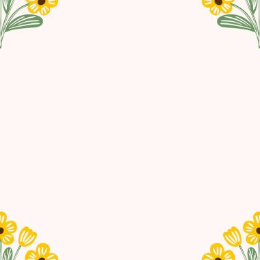 Kusursuz suluboya ve kapaklar, notlar ve afişler için eşsiz çiçek desenli arka plan. Yumuşak arkaplan rengi. Suluboya sanat eseri. Çiçek sapı. Renkli çiçek. Yaz Baharı.  